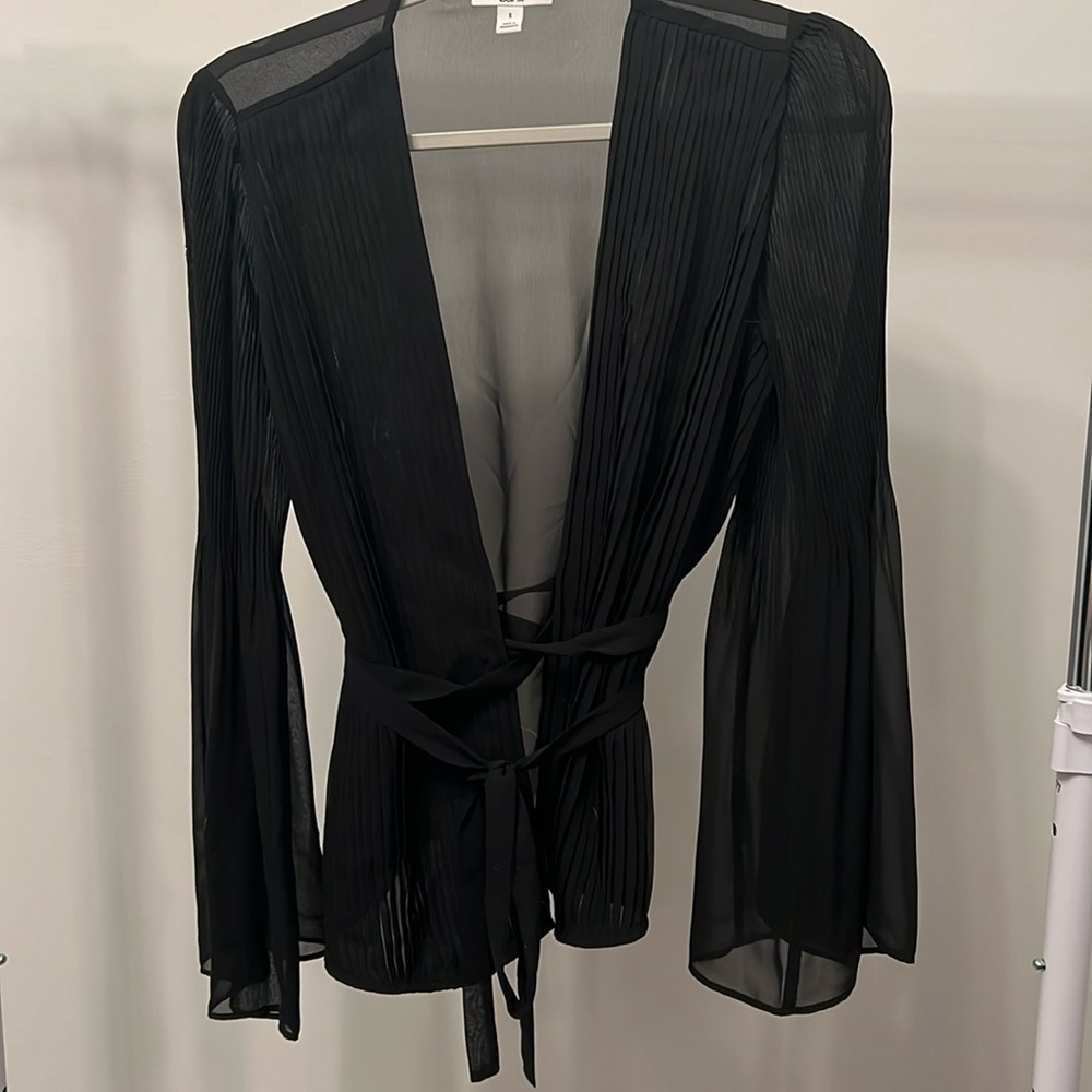 BAR III LONG-SLEEVE BLOUSE
